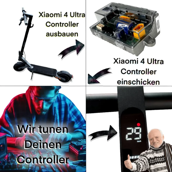 Xiaomi Scooter 4 Ultra Tuning Dienstleistung